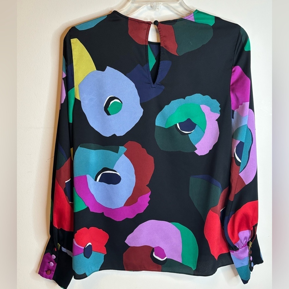 KATE SPADE FLORAL BLOUSE - Picture 6 of 6